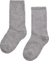 iN ControL 6pack effen sokken - Grey Melange - 19/22