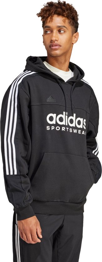 adidas Sportswear House of Tiro Sportswear Hoodie - Heren - Zwart- S
