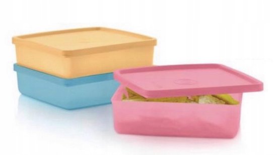 Tupperware 3x eco sandwichdoosjes