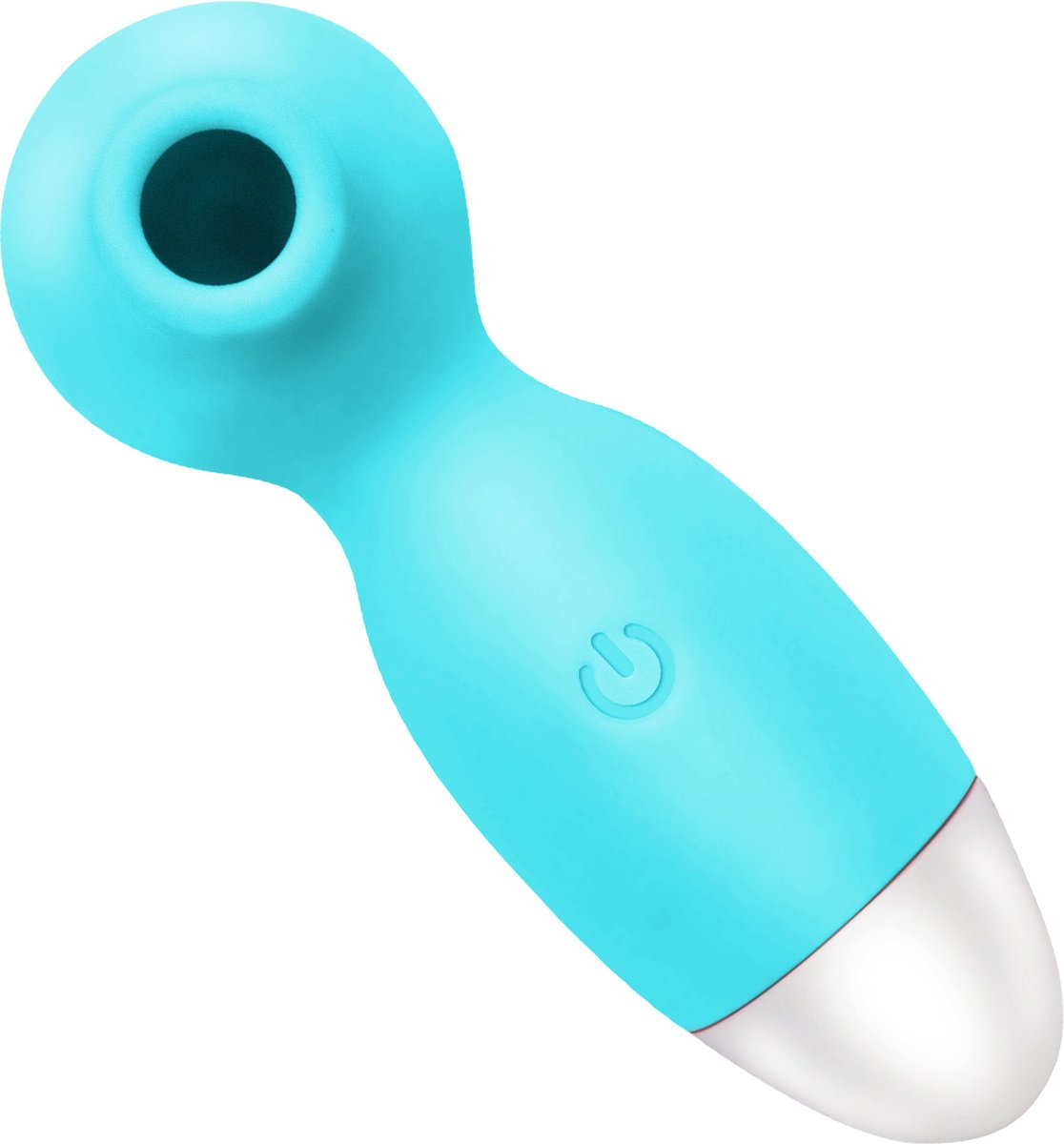 Goedkoopste Cupitoys® Luchtdruk vibrator klein - 12,2cm - Blauw - 7 standen - Vibrators voor vrouwen en mannen - Sex toys voor vrouwen en mannen