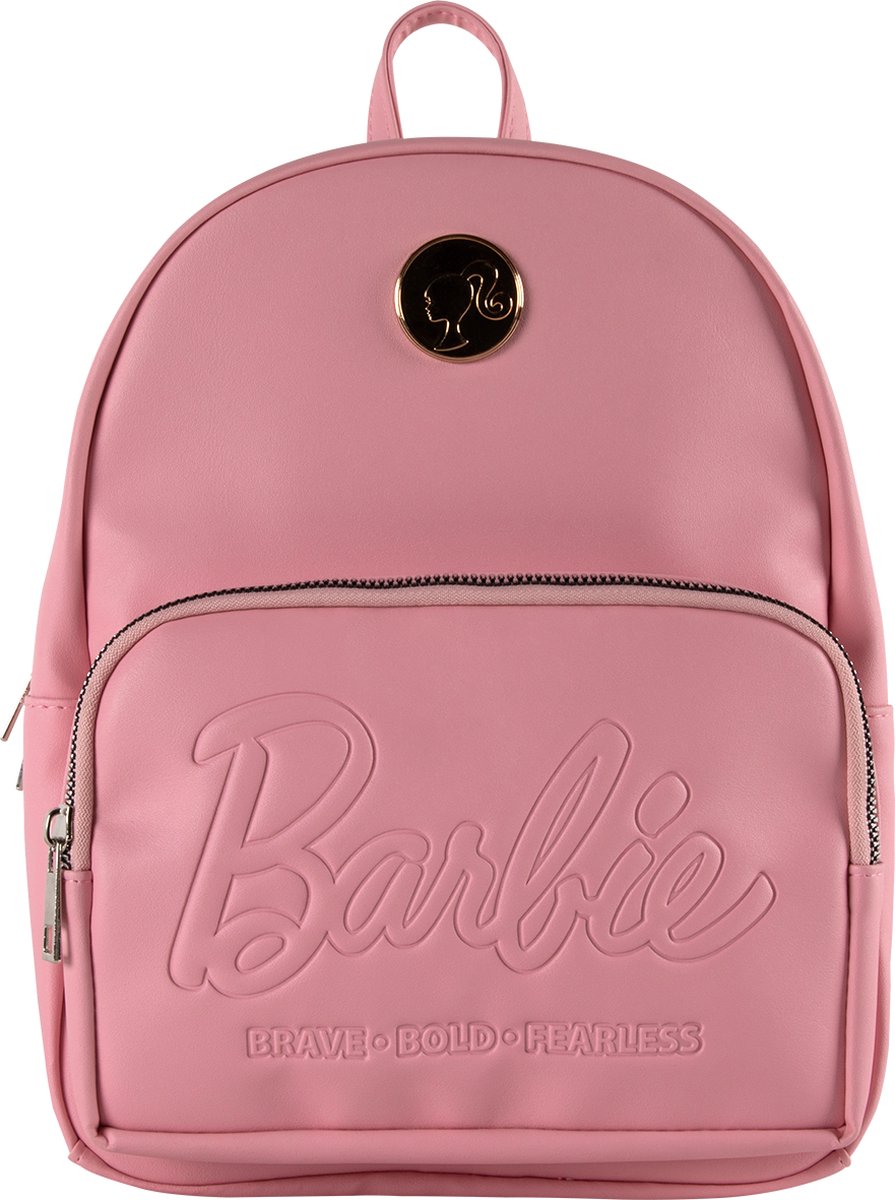Barbie - kleine rugzak - 27cm x 21cm - dubbele ritssluiting - 3 vakken