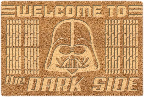 Star Wars (Welcome To The Darkside) Embossed Coir Doormat