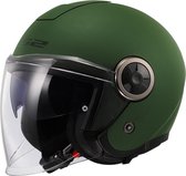 LS2 OF620 Classy Solid Matt Military Green-06 XL - Maat XL - Helm