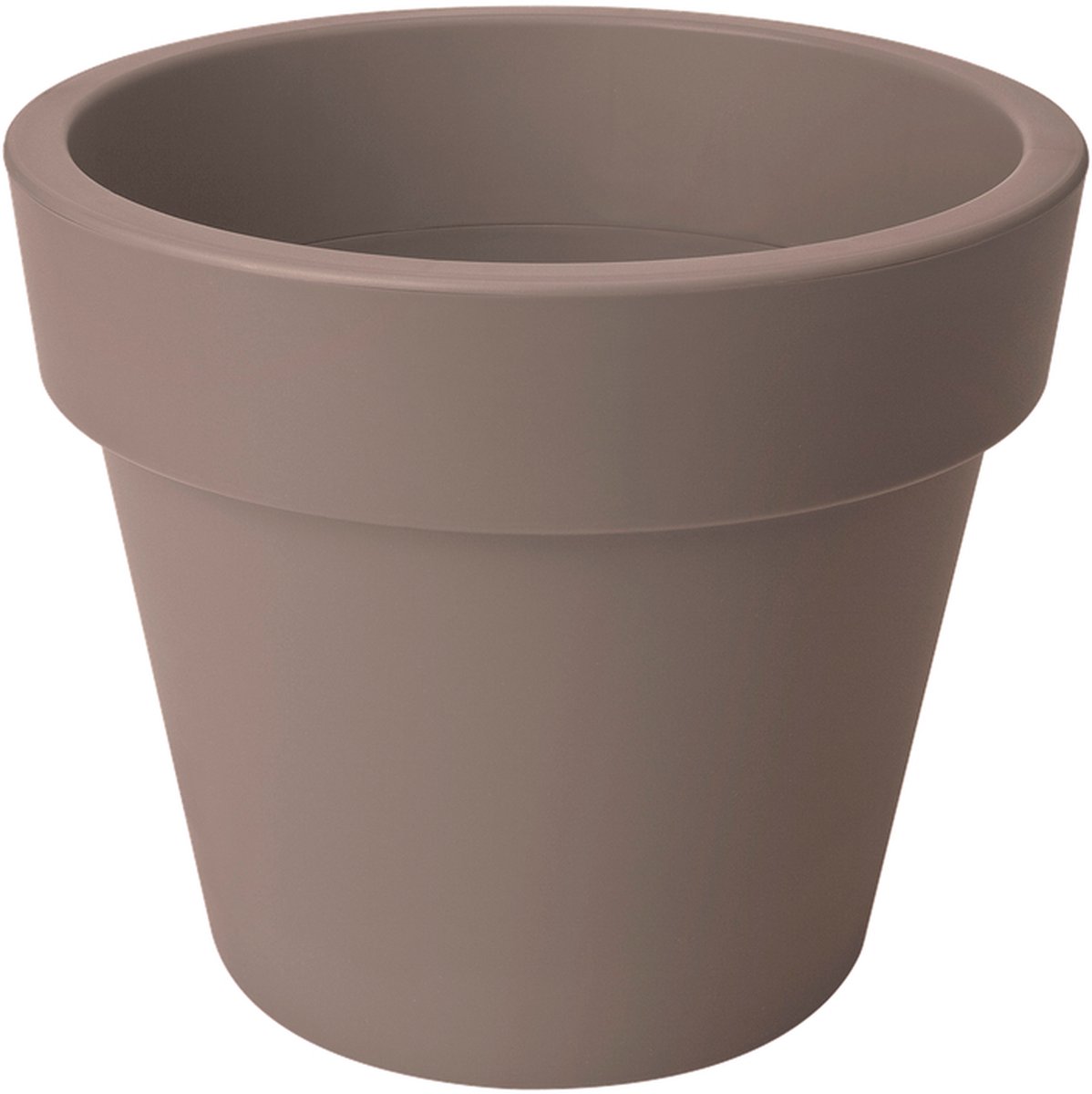 Elho Green Basics Top Planter 23 - Bloempot voor Buiten - Ø 23.0 x H 19.6 cm - Taupe