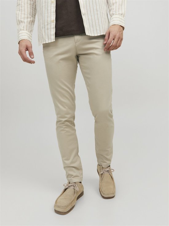 JACK & JONES Jpstmarco Jconnor Noos chino broek, Castlerock/Detail: Check, 28W x 32L, heren, Castlerock/detail: geruit, 28W / 32L