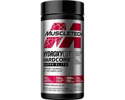 Muscletech Hydroxycut Hardcore Super Elite (100 caps) Unflavoured - Dieet & Gewichtsbeheersing