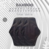 MyPad Large | Basic (bio-katoen + bamboe) - Wasbaar Maandverband / Incontinentie Inleggers