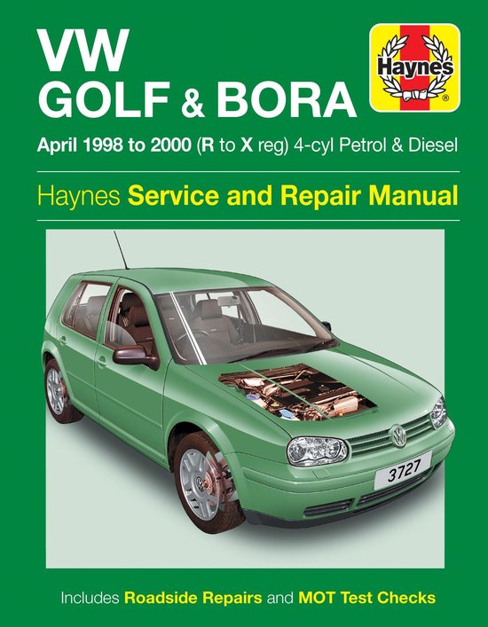 VW Golf & Bora Service & Repair Manual - cover