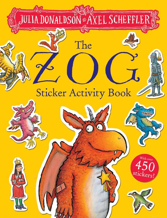 The Zog Sticker Book - cover