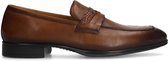 Black label - Heren - Cognac leren loafers - Maat 45