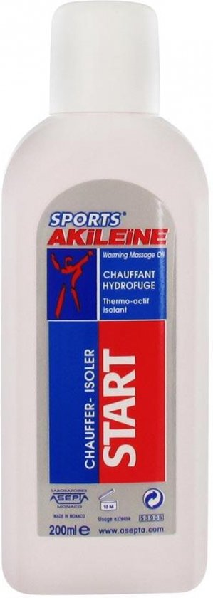 Akileïne Sports Start Waterafstotend Verwarmer 200 ml
