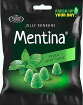 Mentina - Mint Flavor - 5 x 80gr fresh mint - jelly bonbons