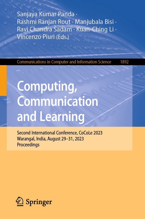 Springer Nature Proceedings Computer Science - Computing, Co ... - cover
