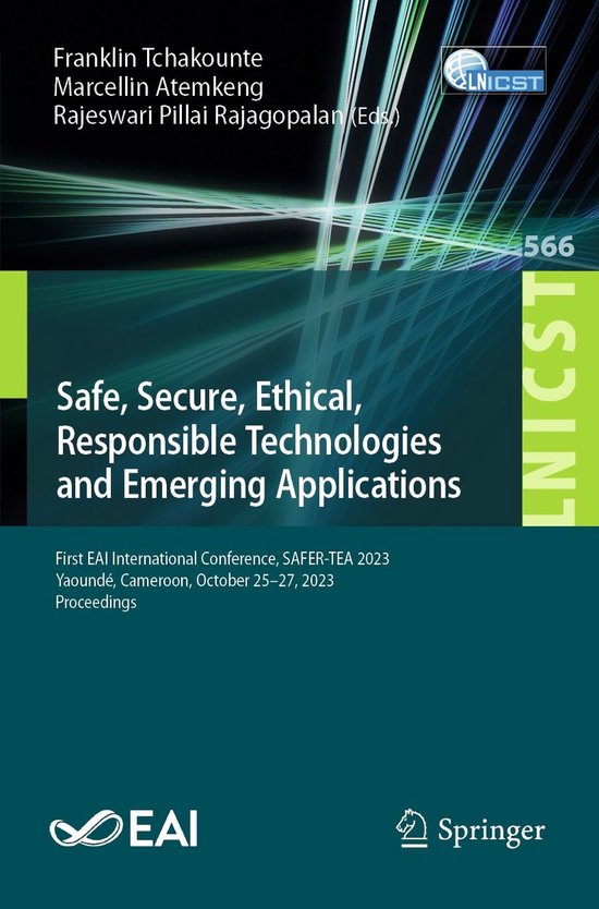 Springer Nature Proceedings Computer Science - Safe, Secure, ... - cover