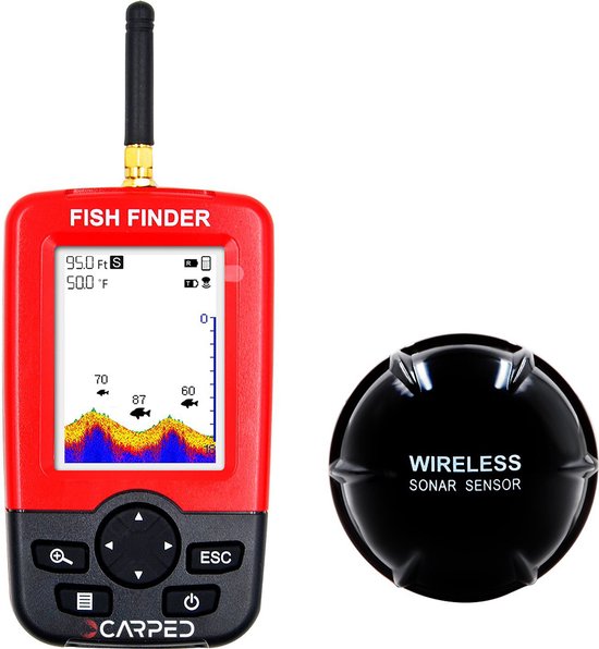 Foto: Carped mobiele fishfinder draadloos wifi