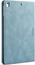iPad Air 1 Bookcase hoesje - CaseMania - Effen Aqua - Kunstleer