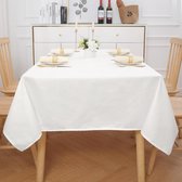 tafelkleed - tafelkleed decoratie van Hoge Kwaliteit / DECORATIEF & MULTIPURPOSE,140 x 300 cm ,White