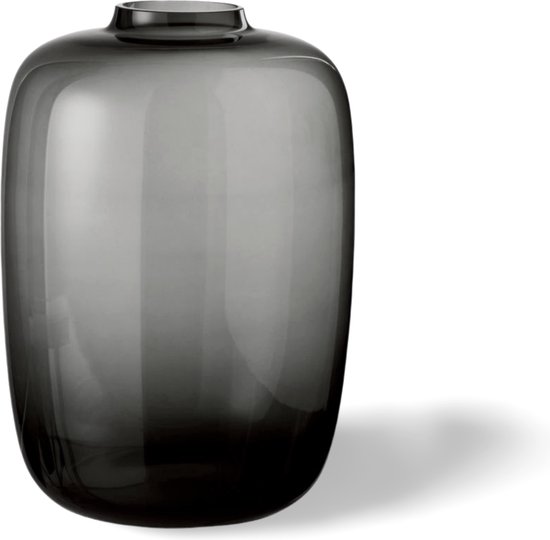 Vase Dulaire Glas Fumé Grijs 35 cm