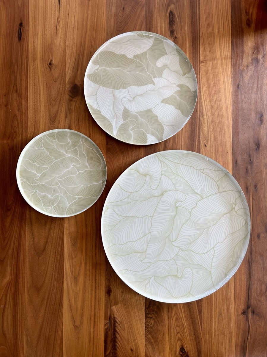 Set van 3 decoratieschalen - 3 maten