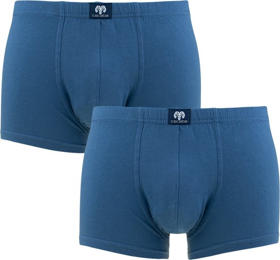 CECEBA Daytona 2-pack Heren Boxer - Blauw