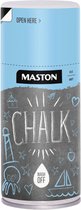 Maston Chalk Paint - Mat - Peinture à la chaux - Blauw - Chaux en spray - 150 ml