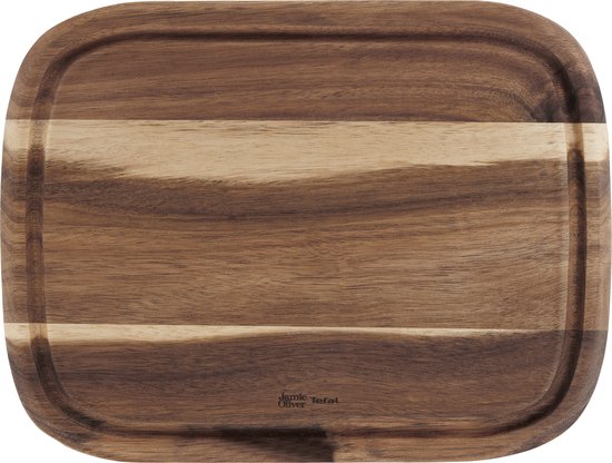 Foto: Tefal jamie oliver houten snijplank 28x21 5x2cm small