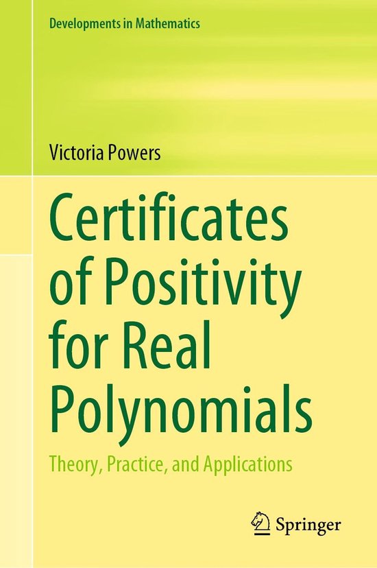 Mathematics and Statistics (R0) - Certificates of Positivity ... - cover