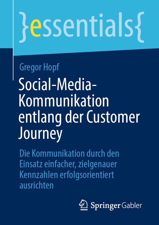 essentials- Social-Media-Kommunikation entlang der Customer  ... - cover