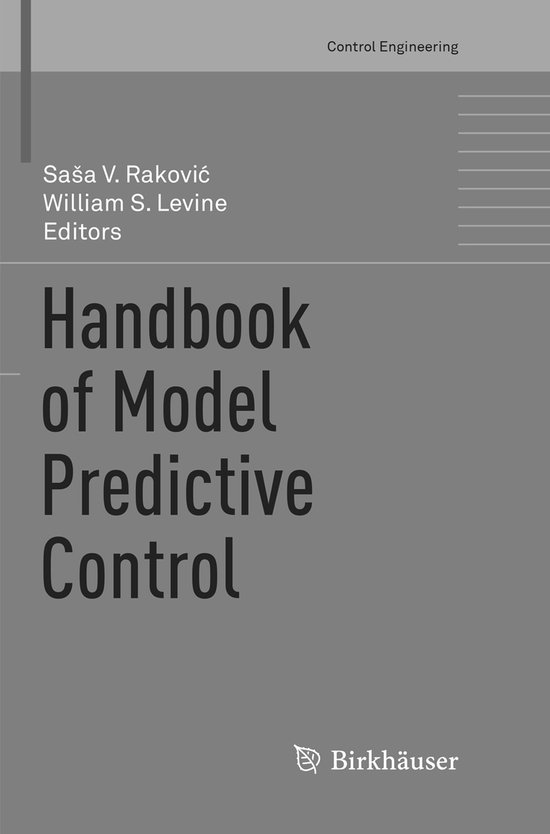 Control Engineering- Handbook of Model Predictive Control - cover