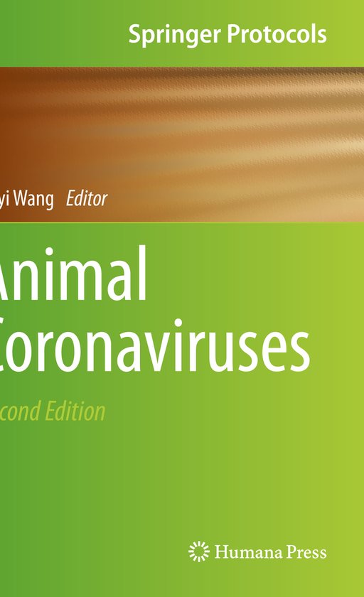 Springer Protocols Handbooks- Animal Coronaviruses - cover