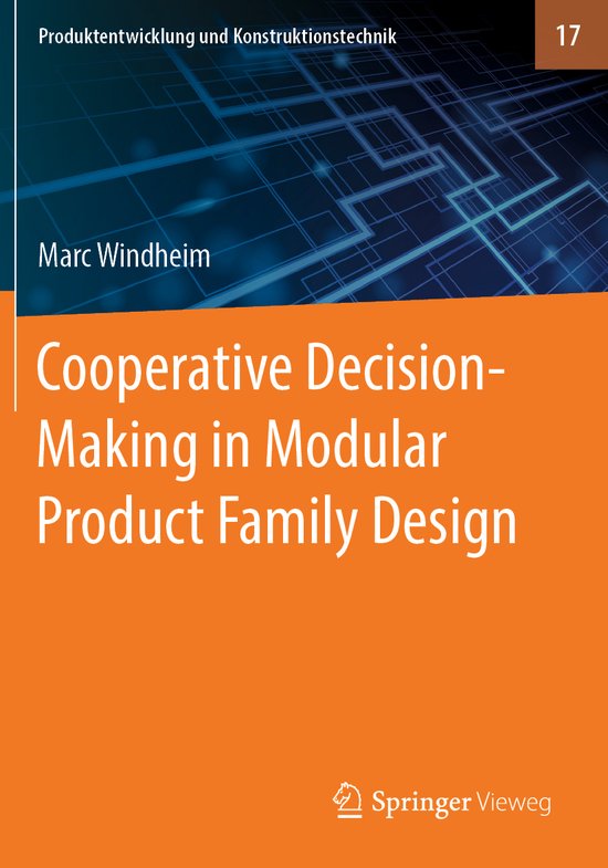 Cooperative Decision Making in Modular Product Family Design - cover