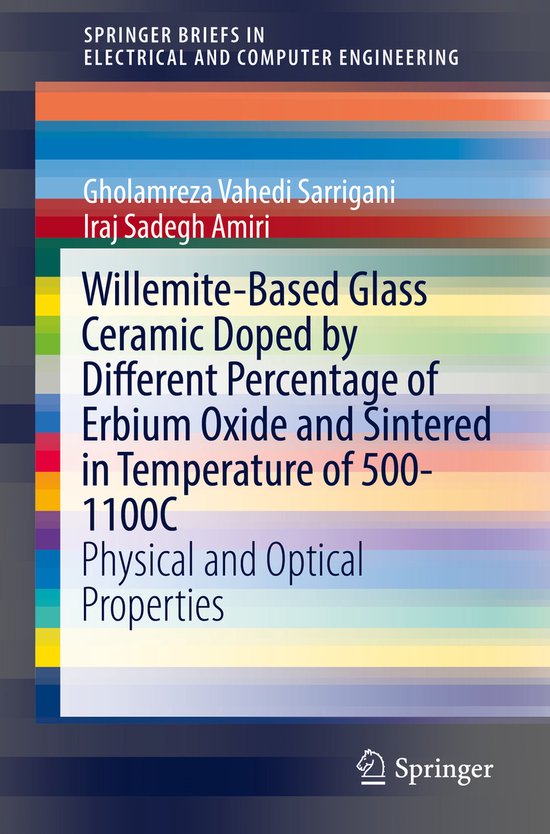 Willemite Based Glass Ceramic Doped by Different Percentage  ... - cover