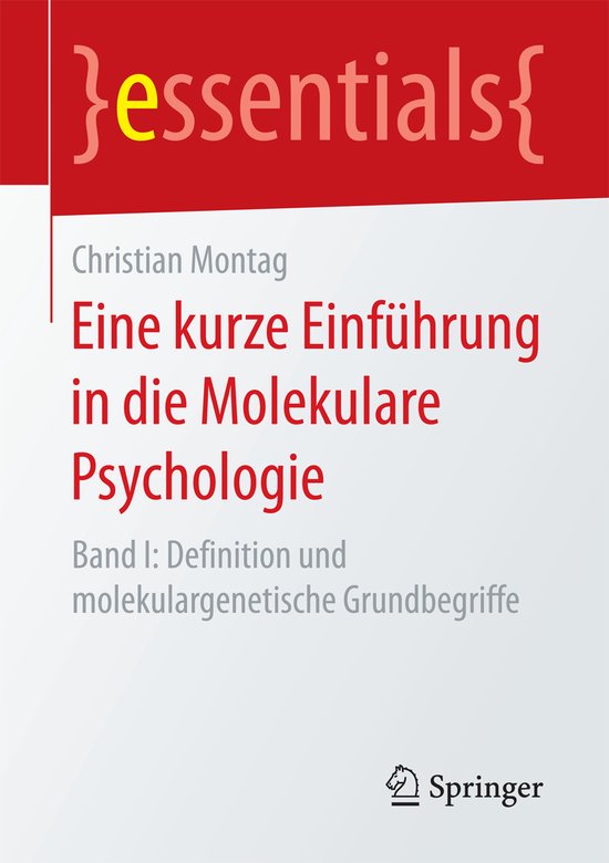 Eine kurze Einführung in die Molekulare Psychologie - cover