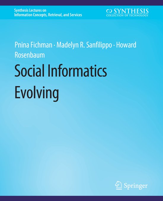 Synthesis Lectures on Information Concepts, Retrieval, and S ... - cover
