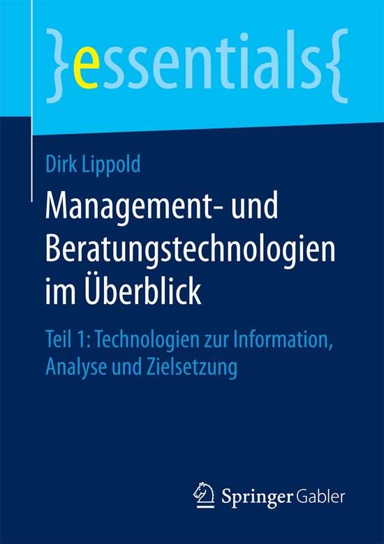 Management und Beratungstechnologien im Ueberblick - cover