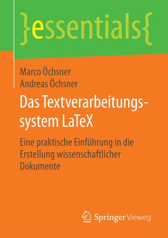 Das Textverarbeitungssystem LaTeX - cover