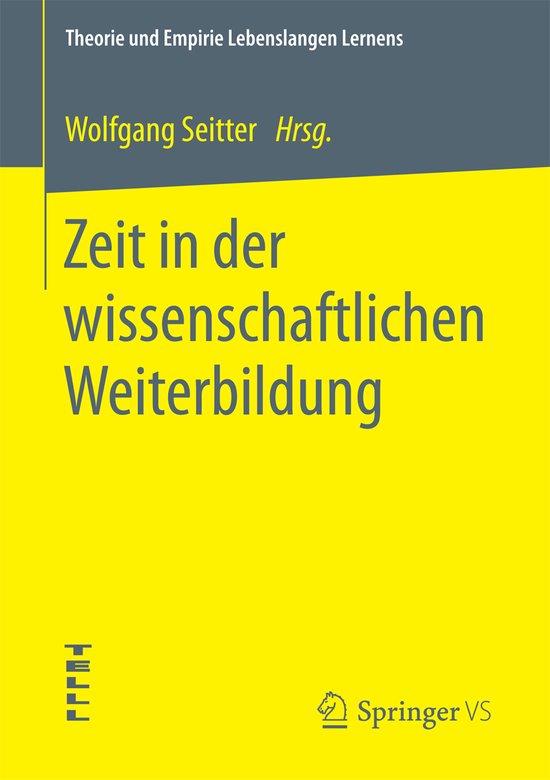 Zeit in der wissenschaftlichen Weiterbildung - cover