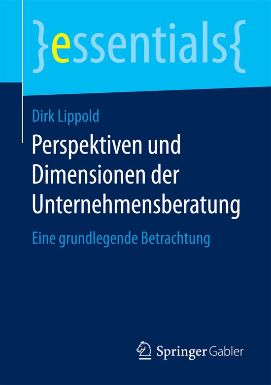 Perspektiven und Dimensionen der Unternehmensberatung - cover