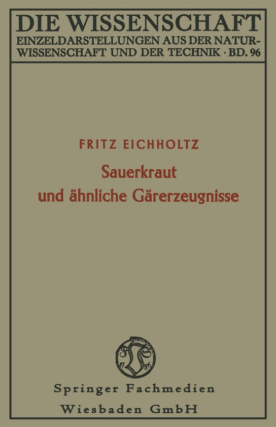 Sauerkraut Und Ähnliche Gärerzeugnisse