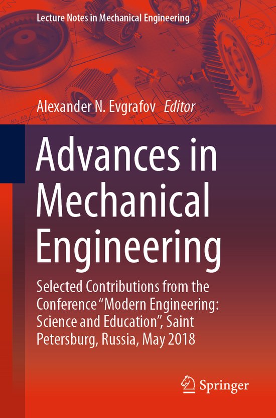Lecture Notes in Mechanical Engineering- Advances in Mechani ... - cover