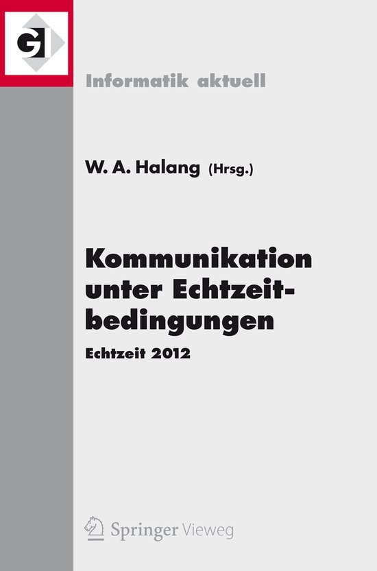 Informatik aktuell- Kommunikation unter Echtzeitbedingungen - cover