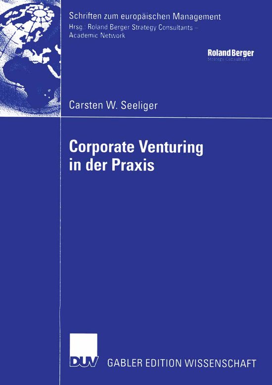 Corporate Venturing in der Praxis - cover