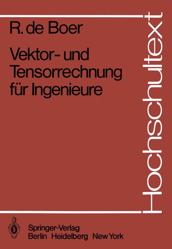 Vektor- und Tensorrechnung für Ingenieure - cover