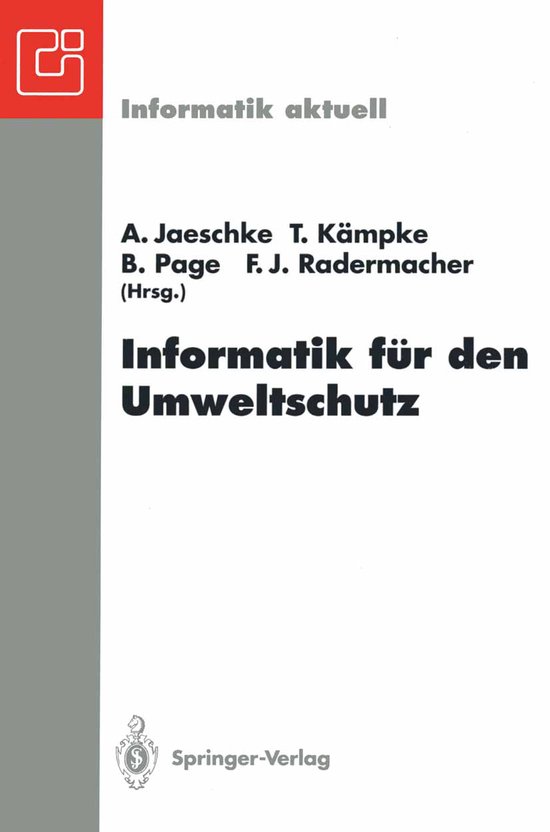 Informatik für den Umweltschutz - cover
