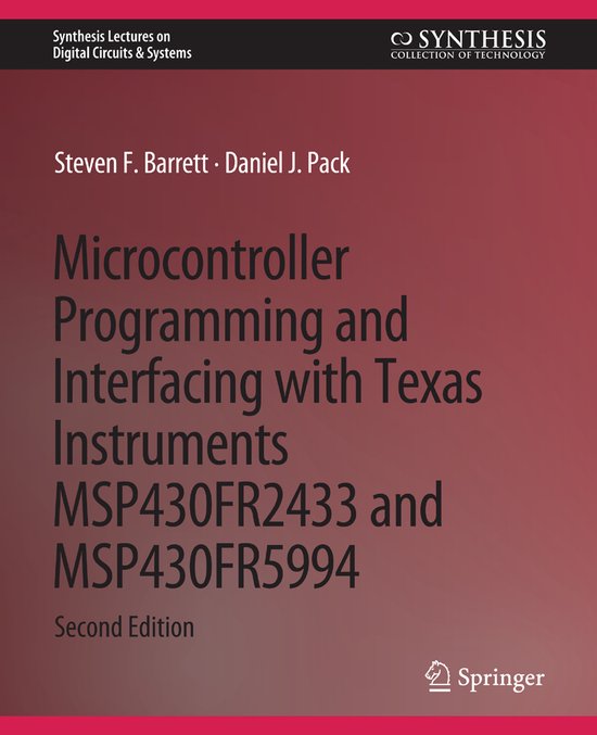Synthesis Lectures on Digital Circuits & Systems- Microcontr ... - cover
