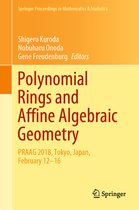 Springer Proceedings in Mathematics & Statistics- Polynomial Rings and Affine Algebraic Geometry