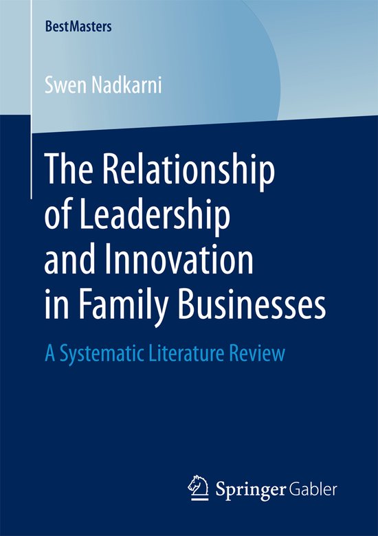 The Relationship of Leadership and Innovation in Family Busi ... - cover