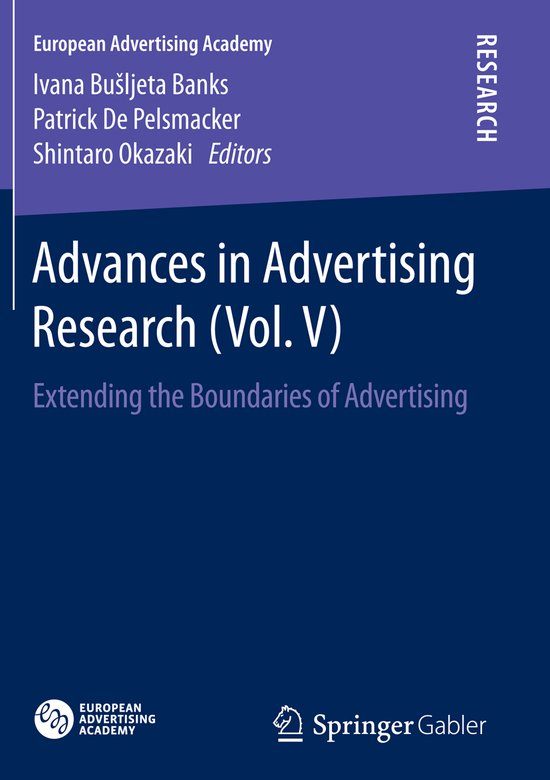 Advances in Advertising Research (Vol. V) - cover