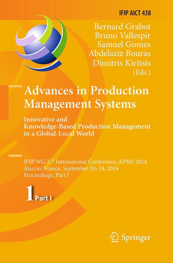 Advances in Production Management Systems - cover