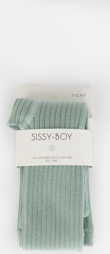 Sissy-Boy - Lichtblauwe katoenen rib maillot